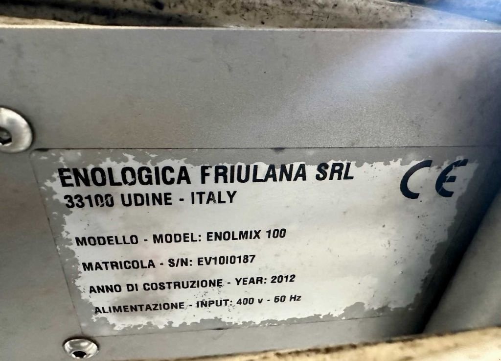 Beregnungspumpe Türe ait Sonstige | ENOLMIX - Pompe à débourbage - Pour cuve 10 à 20, Gebrauchtmaschine içinde Monteux (resim 6)